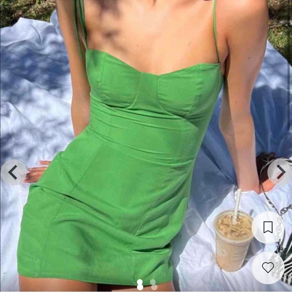 Green Beginning Boutique summery dress